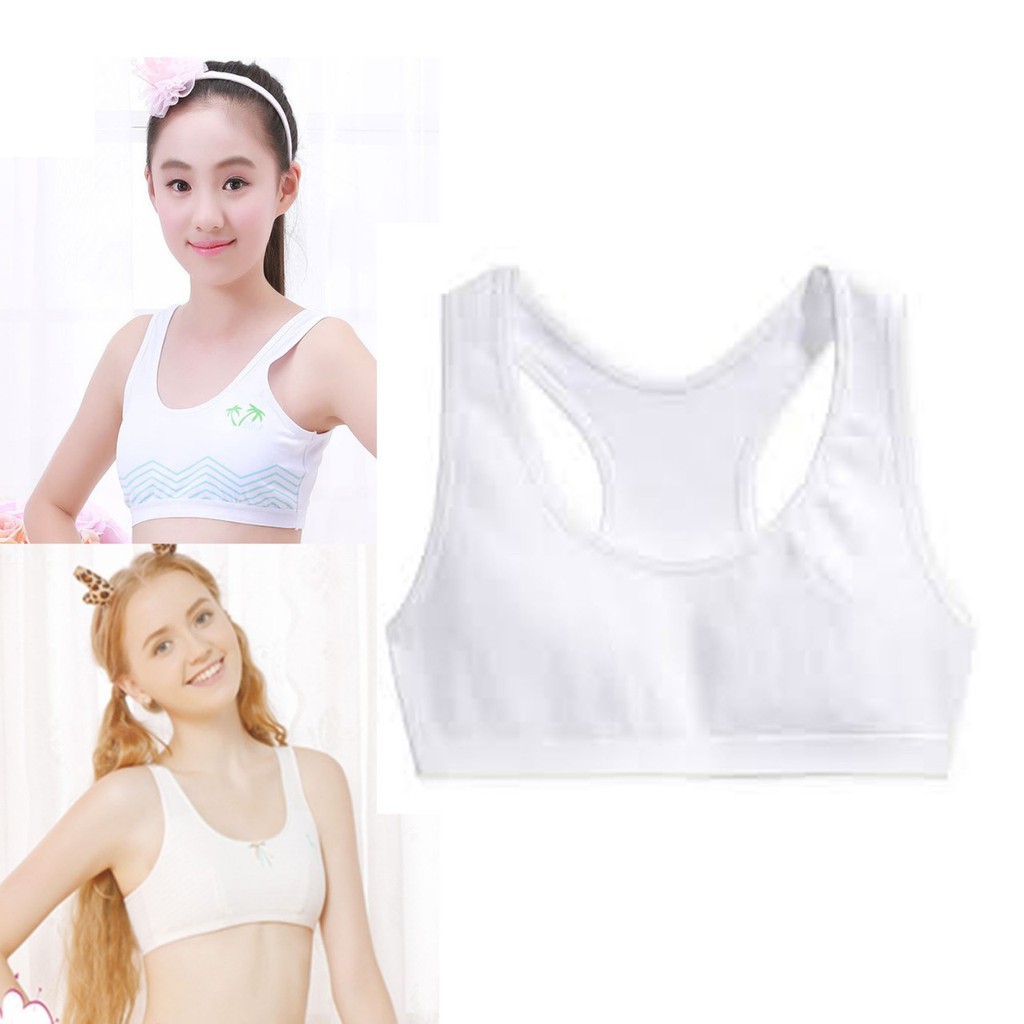 Everpower White Baby Bra Sports Vest Underwear | Shopee Philippines