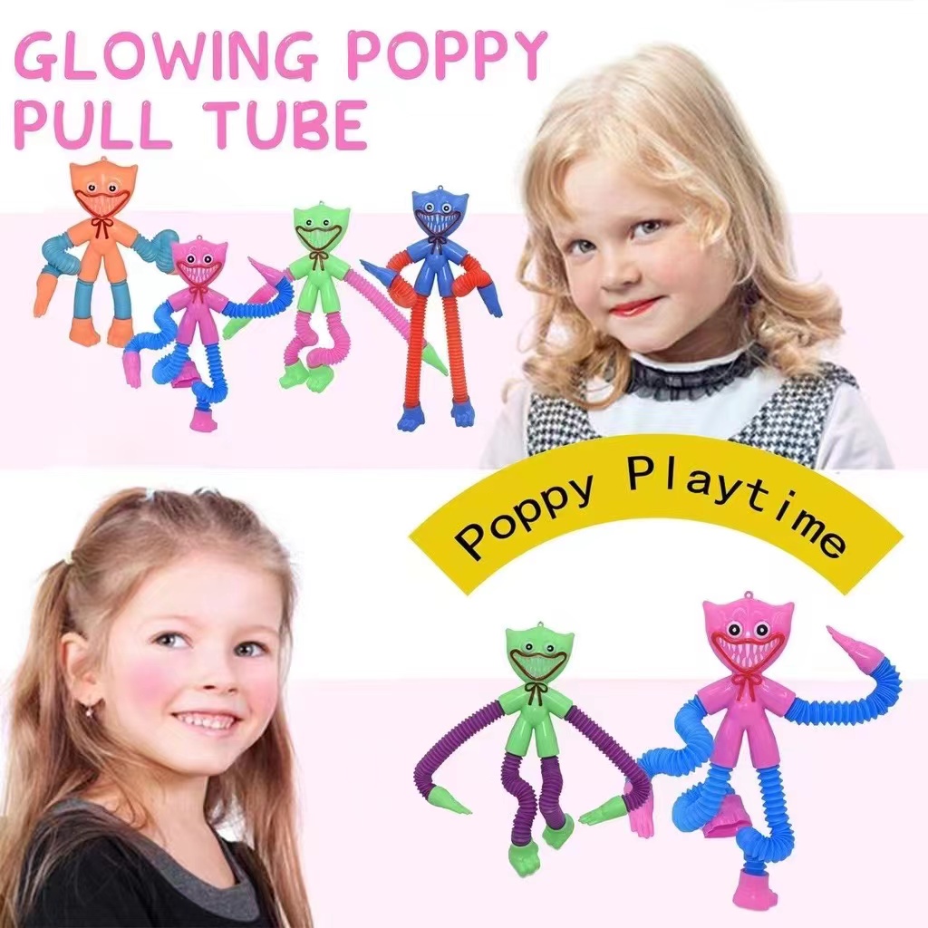 Pop Tube Poppy Playtime Huggy Wuggy Fidget Toy Decompression Sensory ...