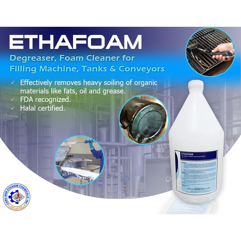 Ethafoam Kitchen floor, hood, screen, filter degreaser Shopee