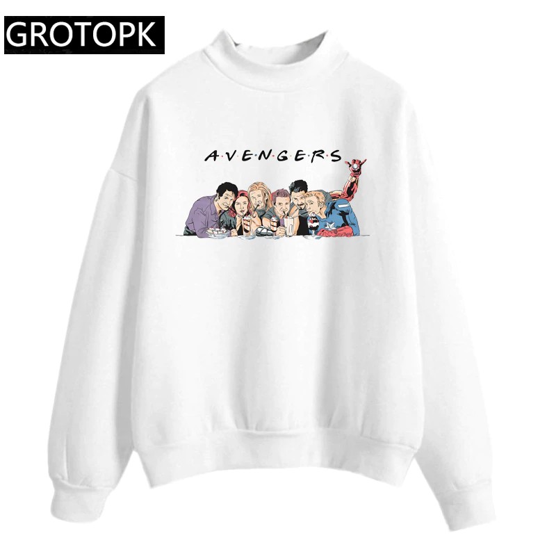 white avengers hoodie