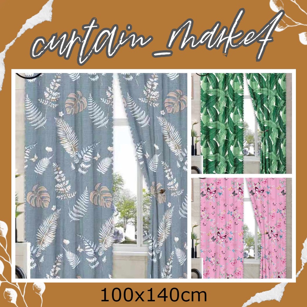 Short Curtain 100x140cm 1PC New Curtina Design Curtain For Window Door