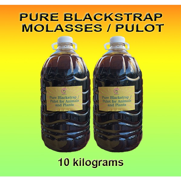 10 kg Pure Organic Blackstrap Molasses/Pulot for Animals and Plants