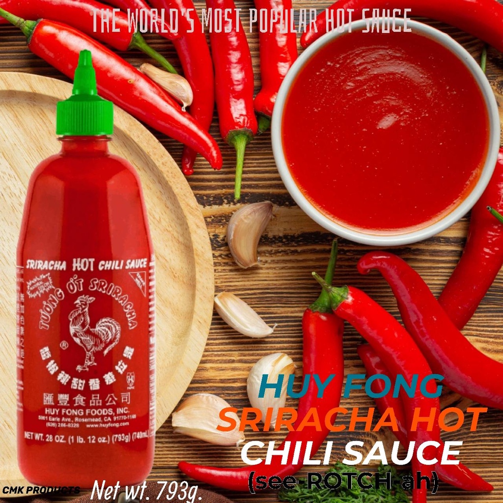 Huy Fong Sriracha Hot Chili Sauce In 793g Shopee Philippines