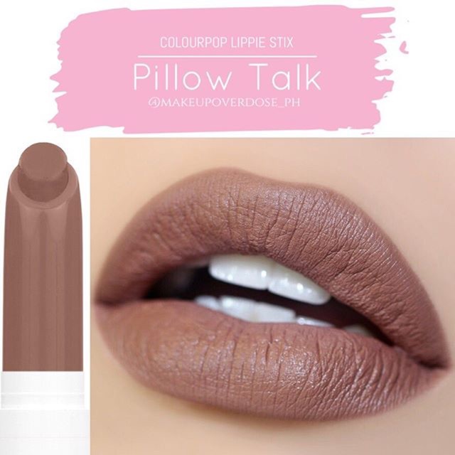 colourpop lippie stix pillow talk