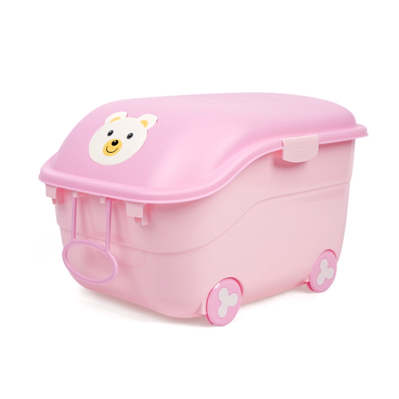 baby pink storage box