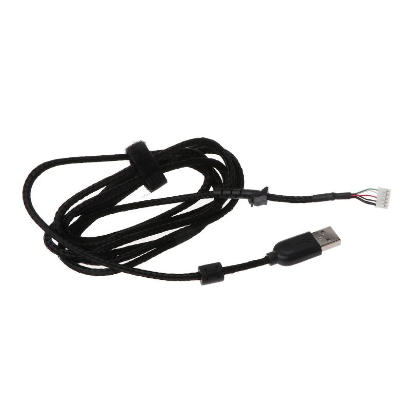 RUN♡ Durable Nylon Braided Line Mouse Cable Replacement Wire For