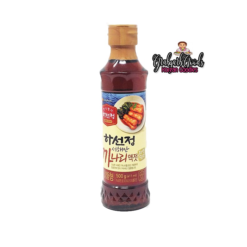 Korean Fish Sauce Anchovy Sauce for Radish 500g Shopee Philippines