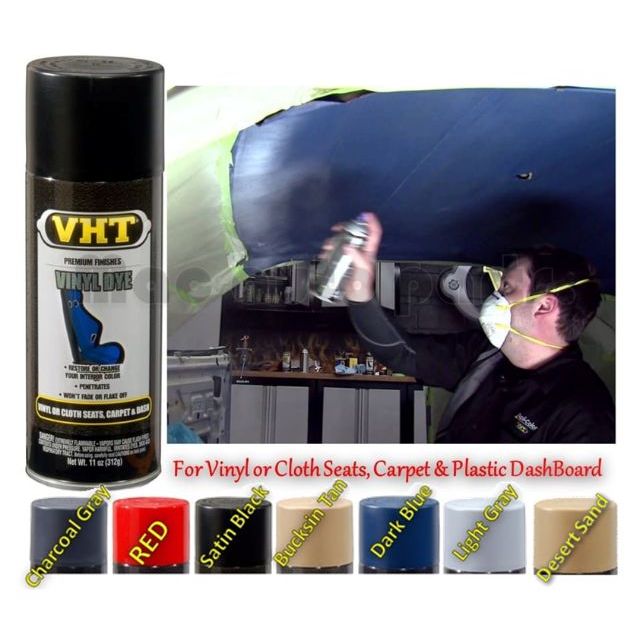 COD VHT VINYL DYE car interior Spray Paint | Shopee Philippines