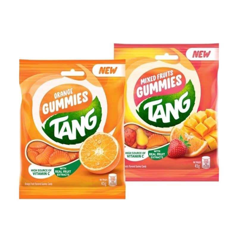 TANG GUMMIES Orange / mixed fruits 45g | Shopee Philippines