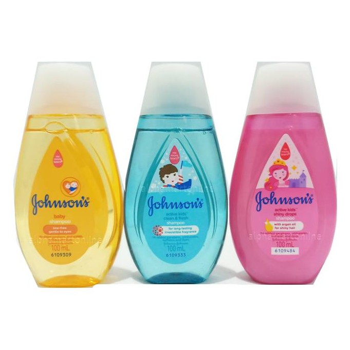 johnson shampoo blue