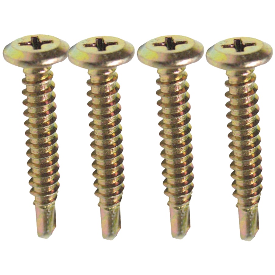 8 x 1 Inch Button Head Self Drilling Screw also called Button Teks