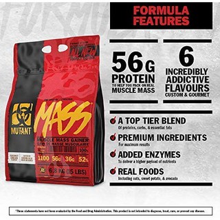 NEW Mutant Mass Gainer 15LBS. (Sealed) with FREE New Mutant Shaker - The Retro Whey Supplements #3