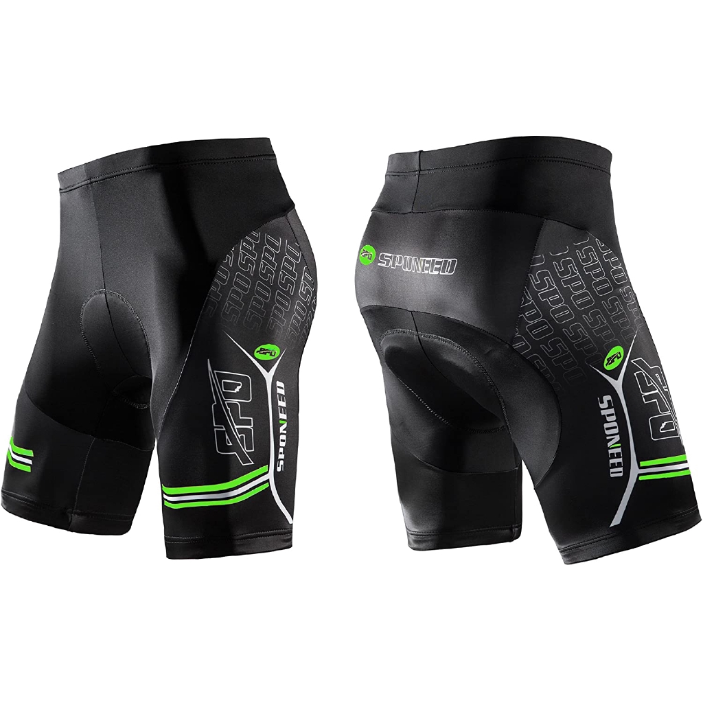 sponeed padded cycling shorts