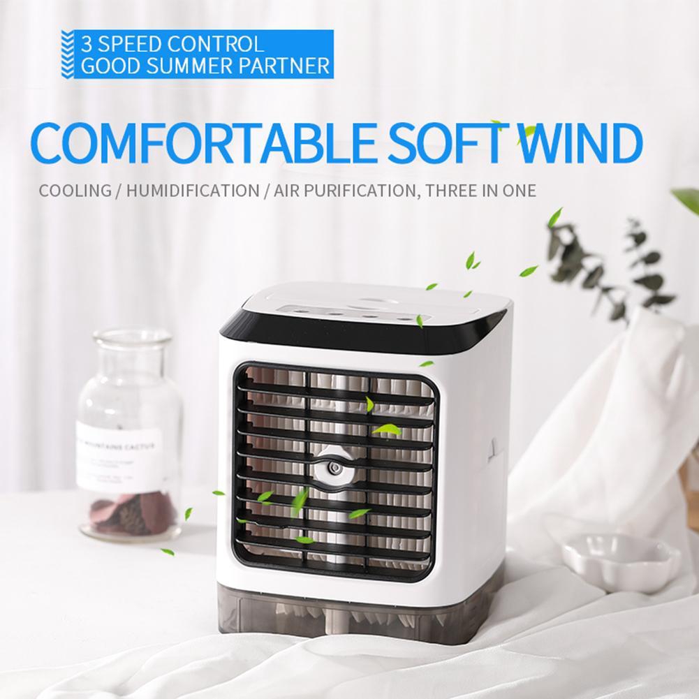 Air Cooler Small Air Humidifier Mini Usb Desktop Air Fan Co