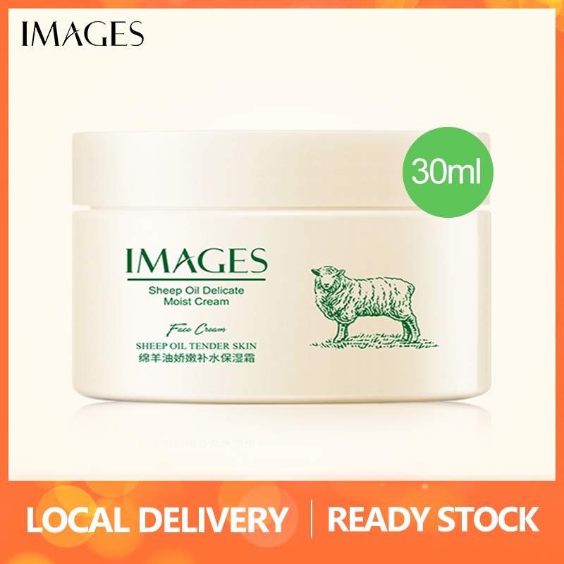 IMAGES Vaseline Lanolin Cream Moisturizing Body Lotion 140g Shopee