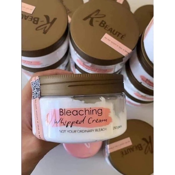 Original KBeaute Bleaching Whipped 2X Whitening Cream & Scrub With