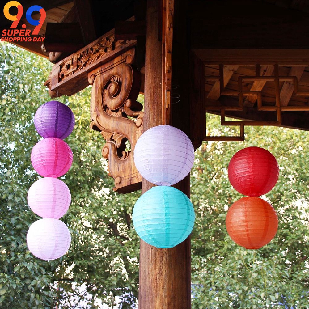 In Stock Craft Diy Lampion Hanging Ball 6 Inch Chinese