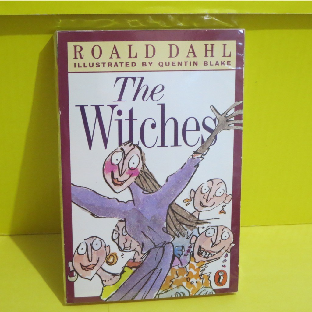 The Witches By Roald Dahl Quentin Blake Illustrator Shopee Philippines