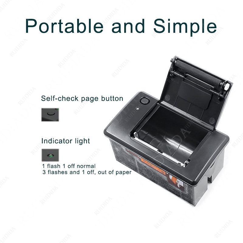 USB RS232 TTL Thermal Embedded POS Receipt Printer 58mm ATM Thermal