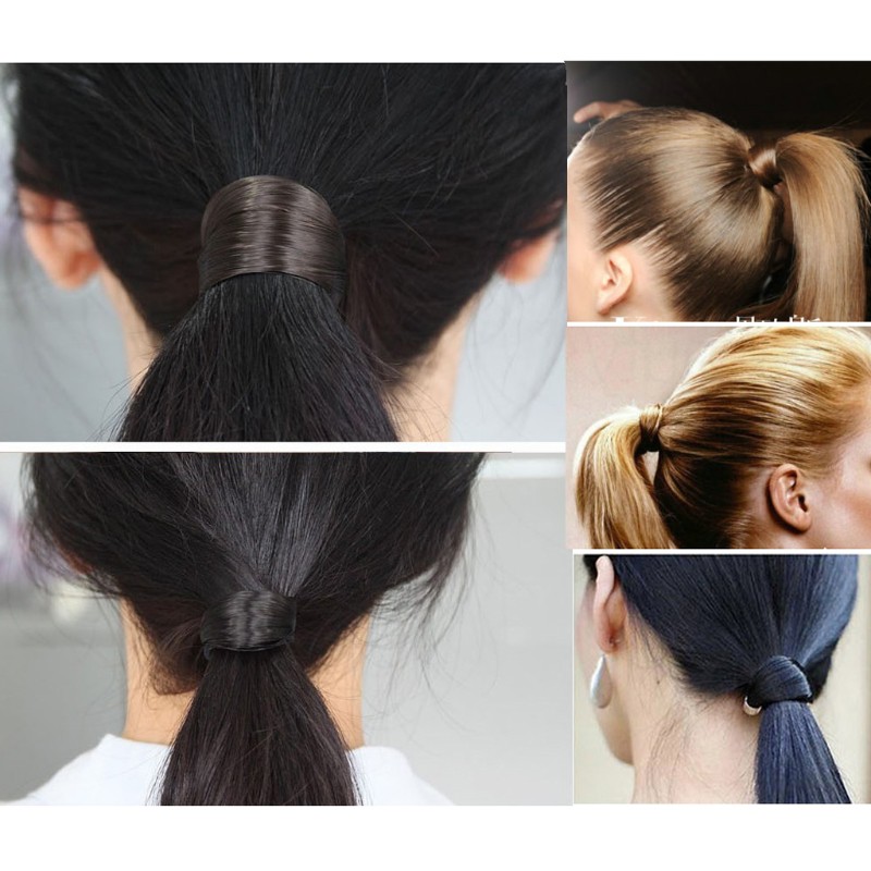 Arin Korean Wig Hair Ponytail Holders Plaits Hair Twist Rubber