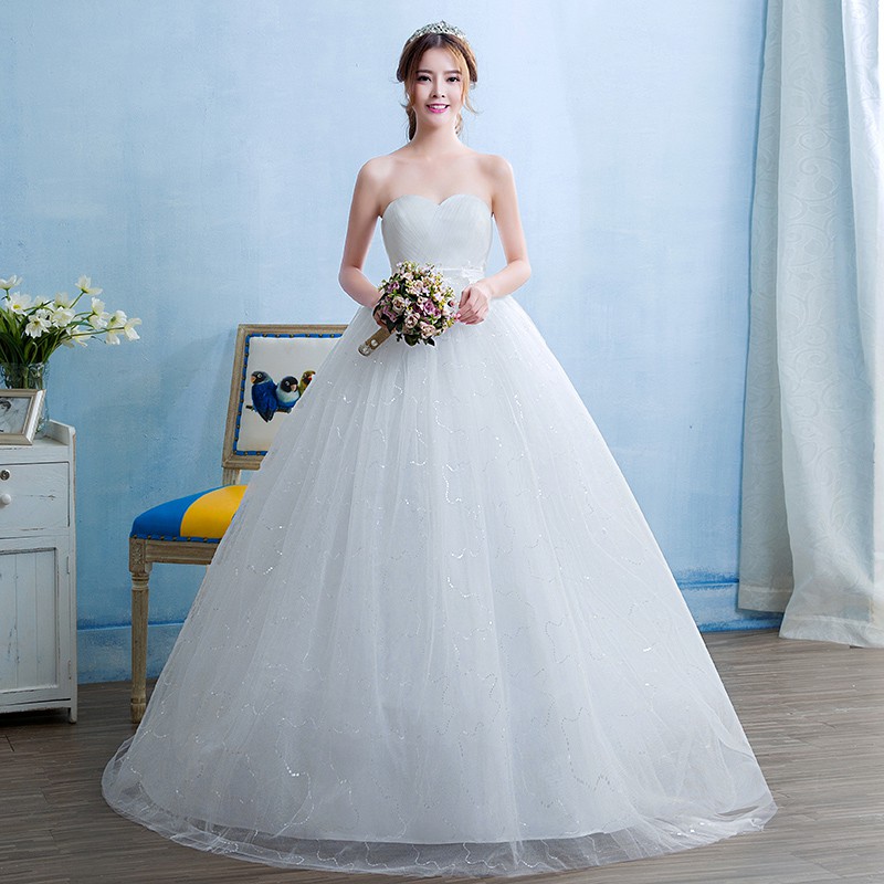 wedding evening dress for bride