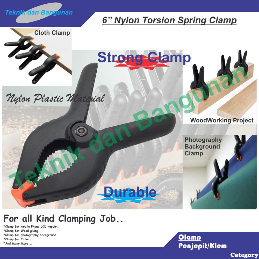 6 Liters Of Nylon Torsion Spring Clamp Shopee Philippines