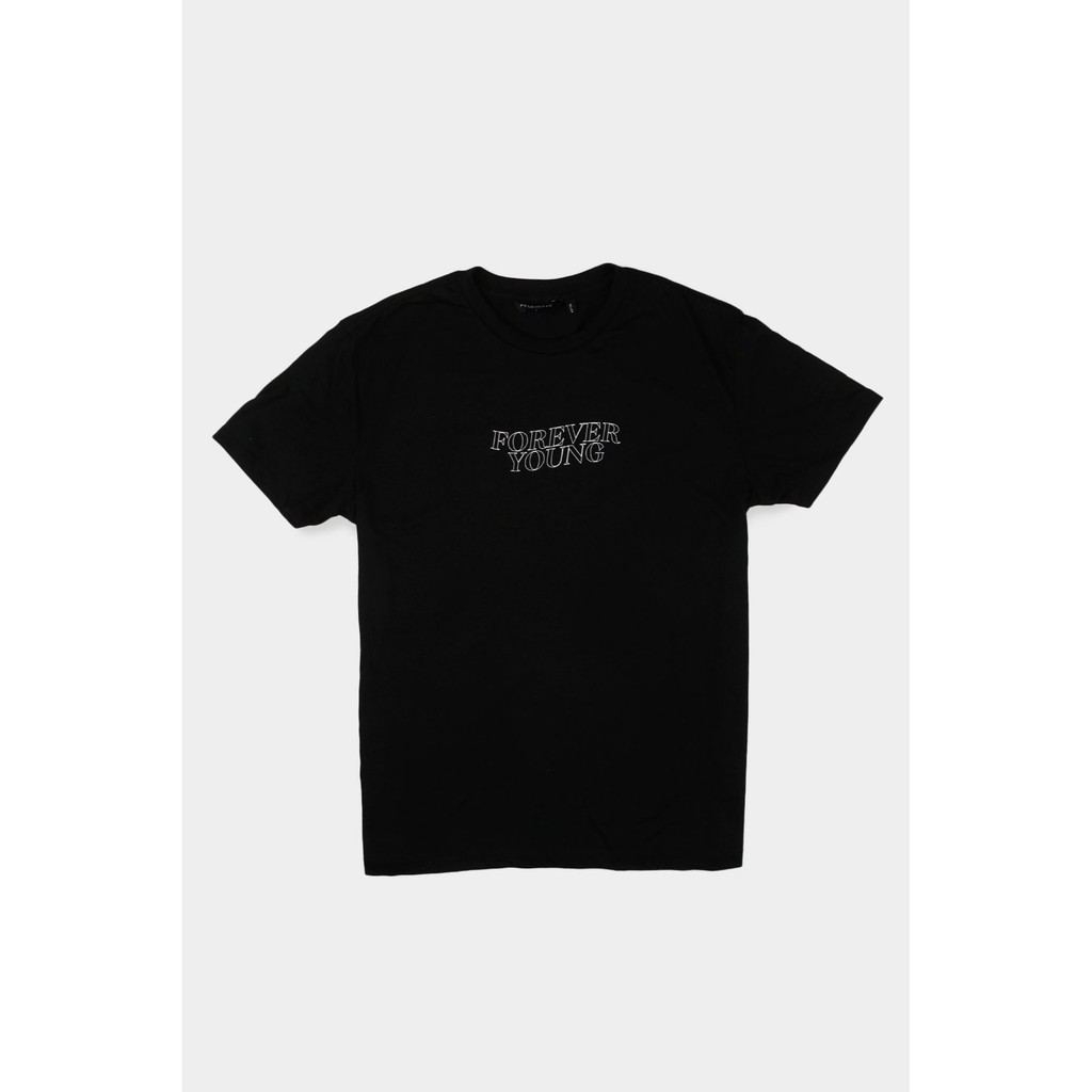 Penshoppe Basic Tee Black Powered By Petroleum T-Shirt OGGN
