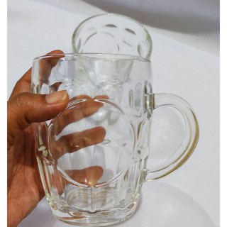 BEER MUG GLASS MUG CUP MUG BASO | Shopee Philippines