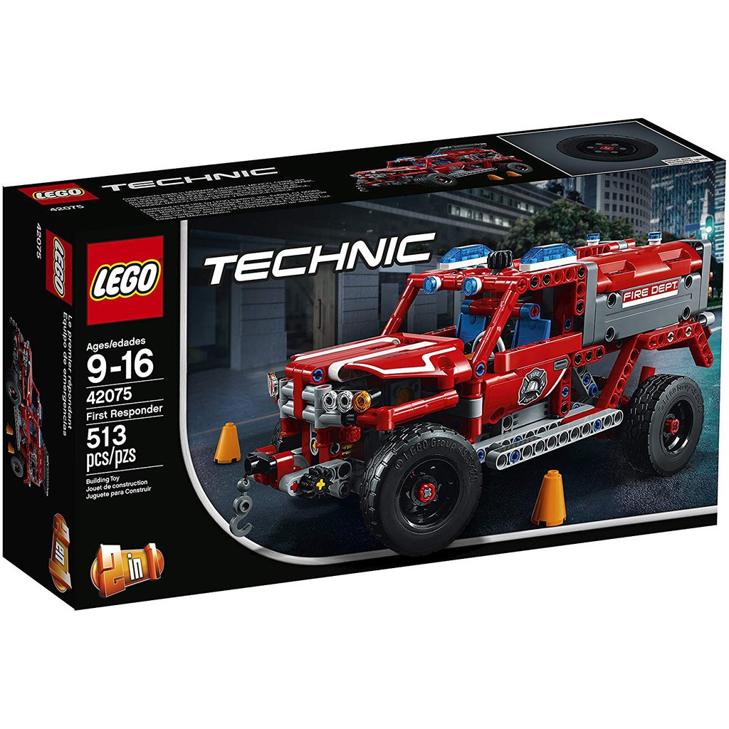 lego technic first responder 42075