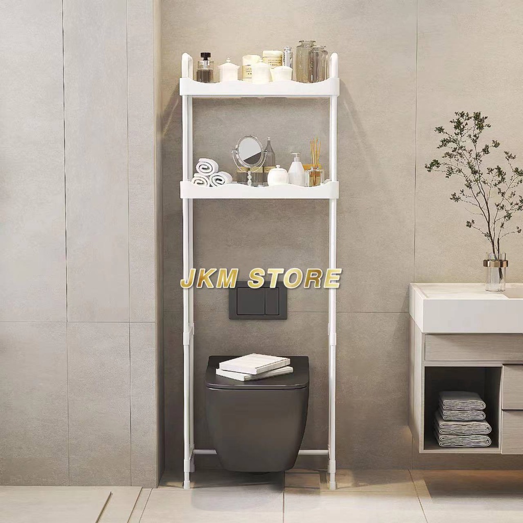 Bathroom Space Saver Toilet Shelf Rack Storage Bathroom Shelf&