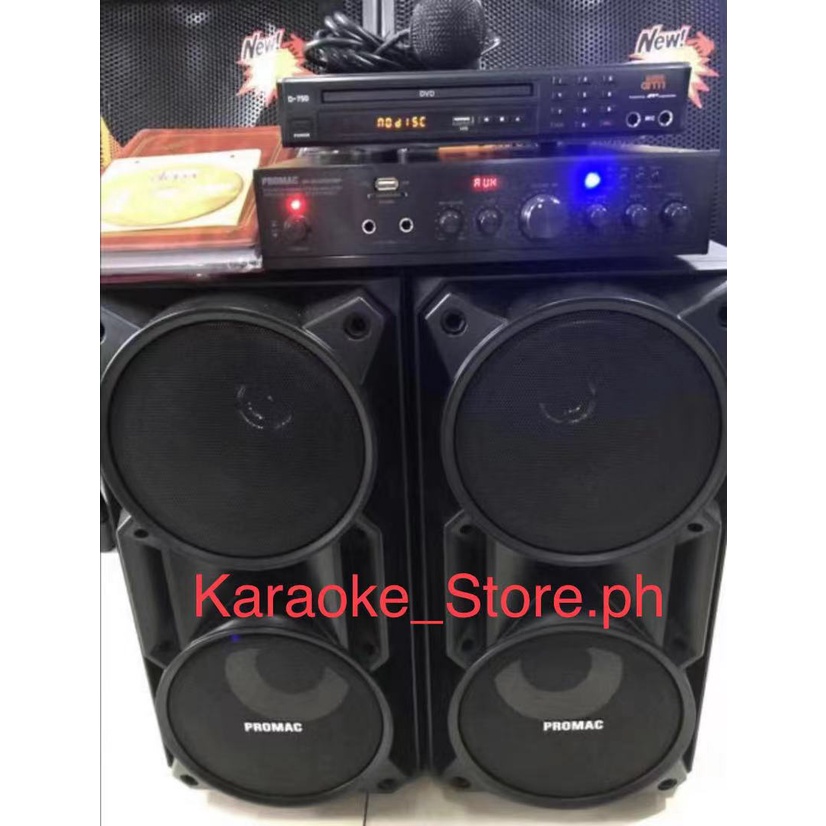 Karaoke Set Megapro Doremi Midi Karaoke DVD Player 18K songs w/ Promac