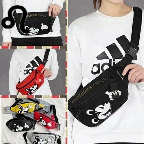 adidas neo waist bag x disney