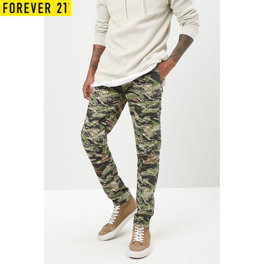 forever 21 camo pants men