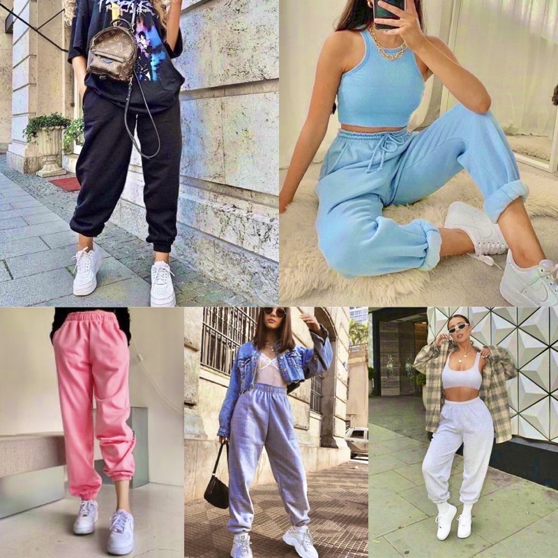 KARA Baggy  Sweat Pants  Jogger Pants  Shopee  Philippines