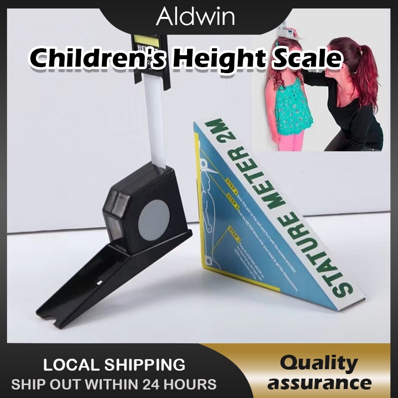 2M Body Height Rod Wall Mounted Height Meter Children Stadiometers