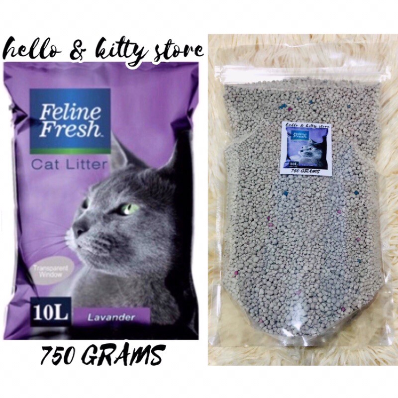 New feline fresh lavander 750grams (Repacked) Shopee Philippines