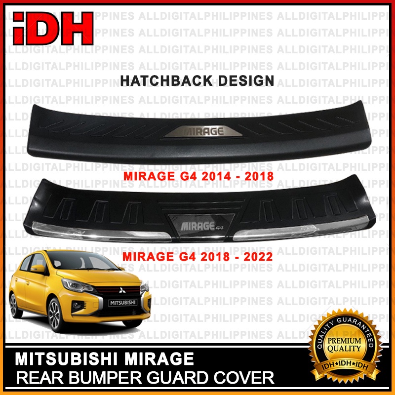 MITSUBISHI MIRAGE Rear Bumper Guard Protector Rear Bumper Step Sill