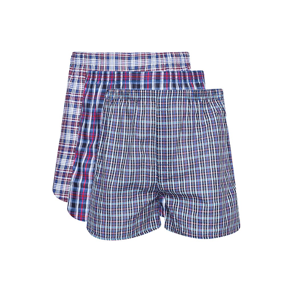 checkered boxer shorts