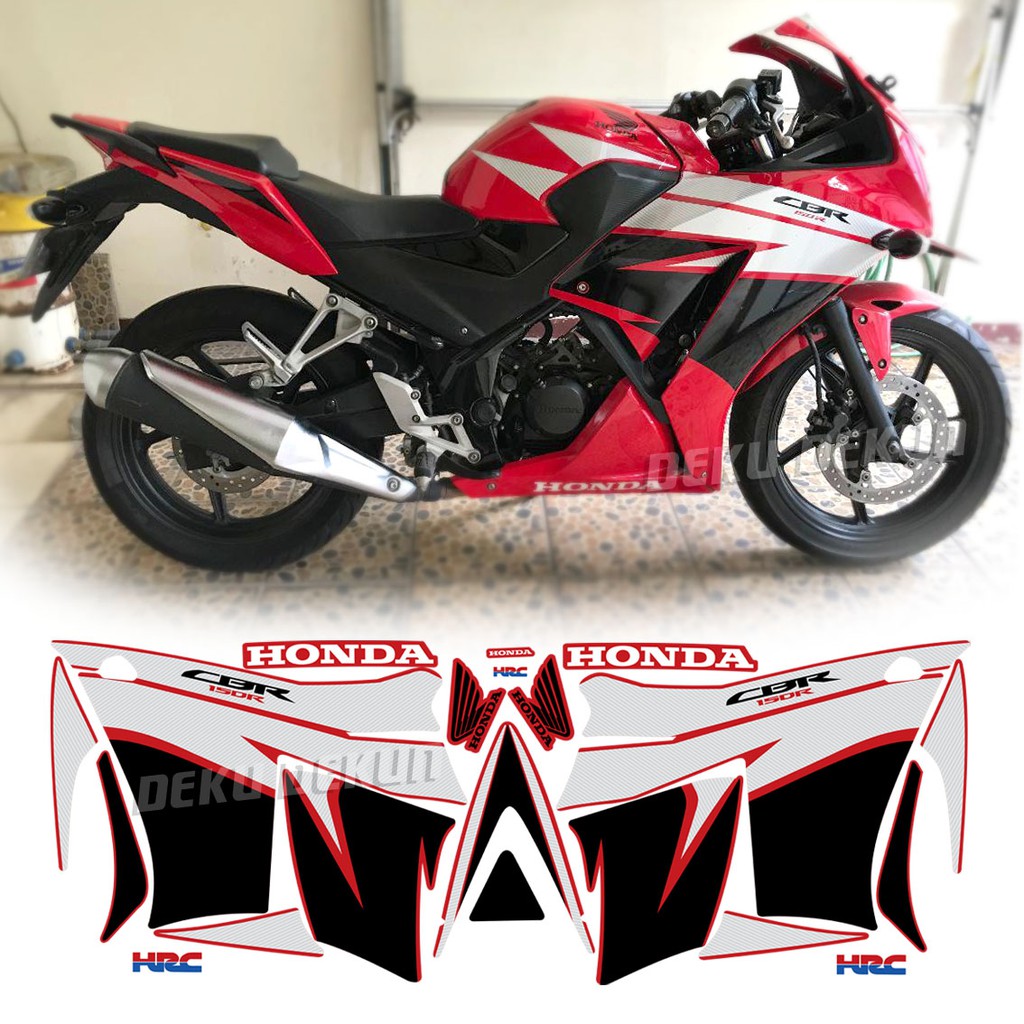 Set Multicolor Body Sticker For Honda Cbr 150r K45a Motorcycle Accessories Shopee Philippines