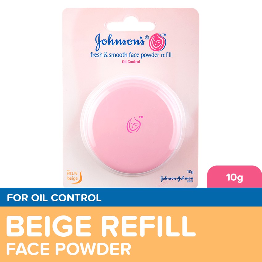 Johnson's Face Powder Refill 10g (Beige) Shopee Philippines