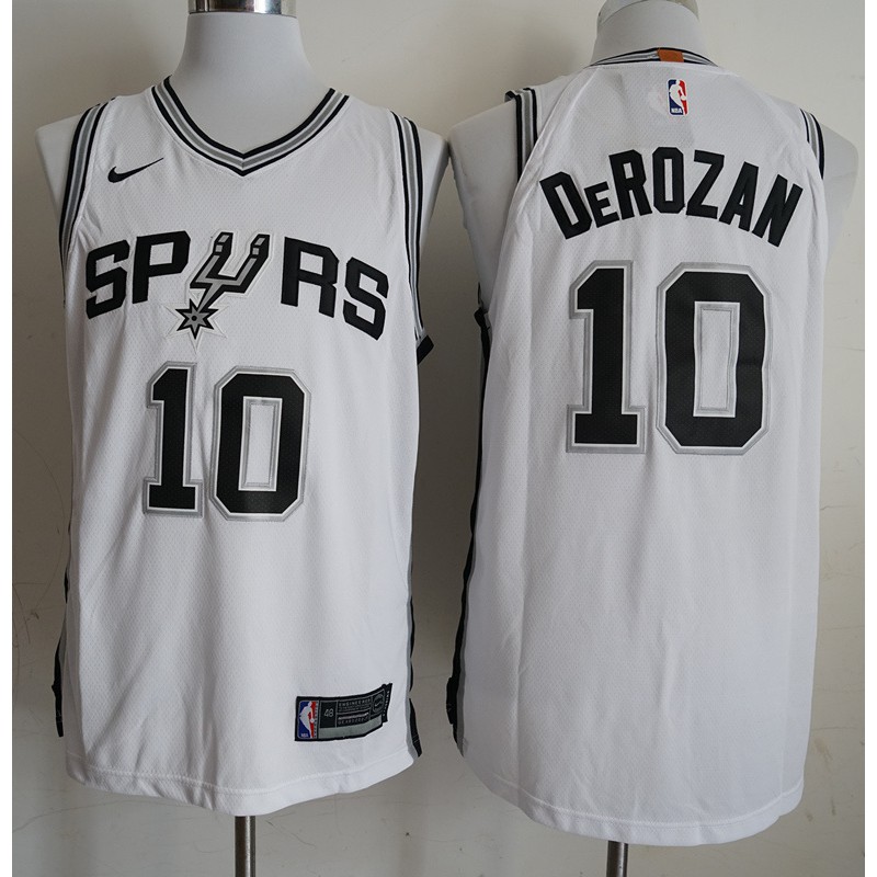 spurs derozan jersey