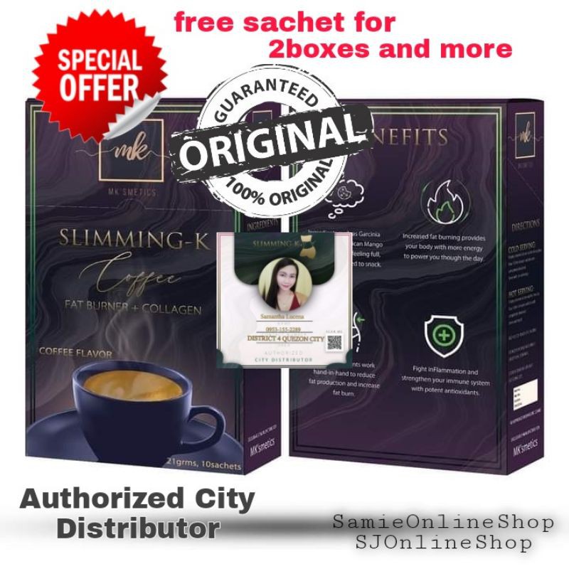 Slimming K Coffee By Mksmetics Shopee Philippines