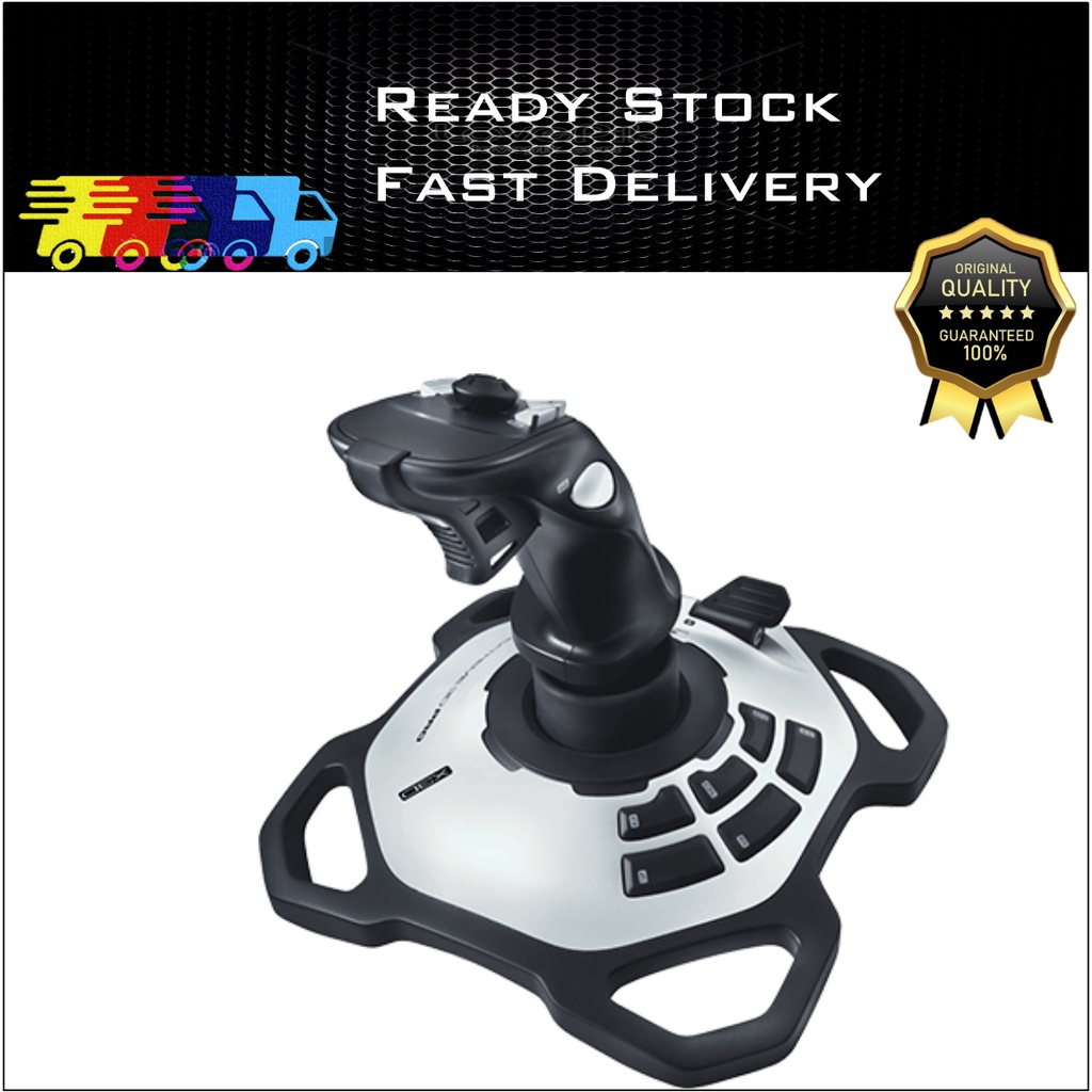 Logitech Extreme 3D Pro Joystick PC USB Computer Joystick (942000008