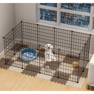 Dog Cage Stackable Pet Fence 35*45CM Cat Rabbit Fence Pet Cage DIY Pet Metal Wire Kennel Extendable