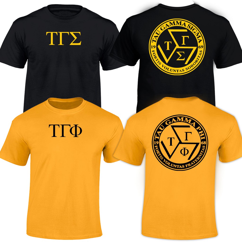 Triskelion Fratshirt Frat Shirt Full Sublimation TGP Tau Gamma Phi