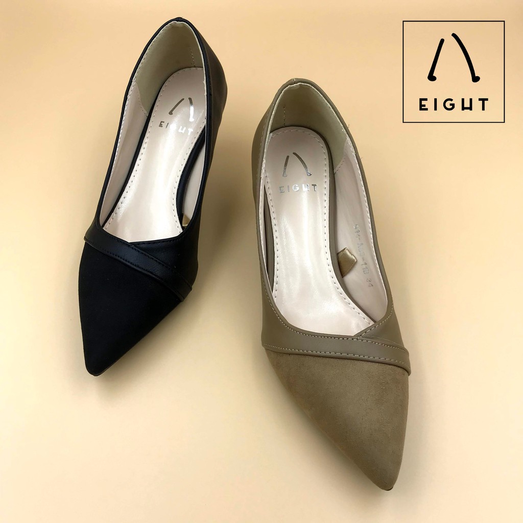 classic low heel pumps