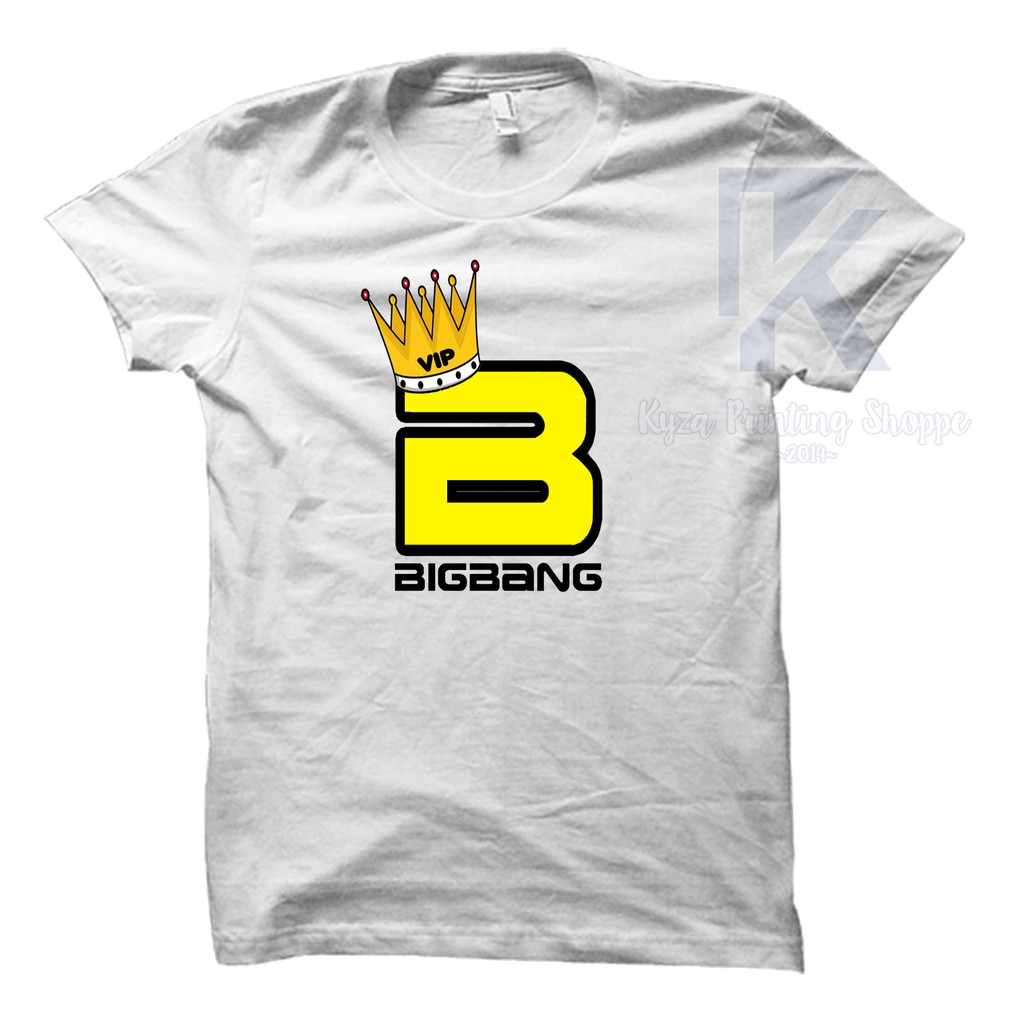 Bigbang Vip Tshirt Can Be Customized Shopee Philippines