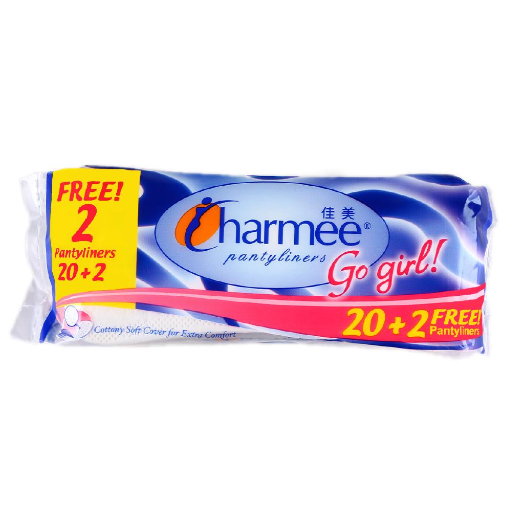 Charmee Go Girl PantyLiner 20's x 2 Shopee Philippines