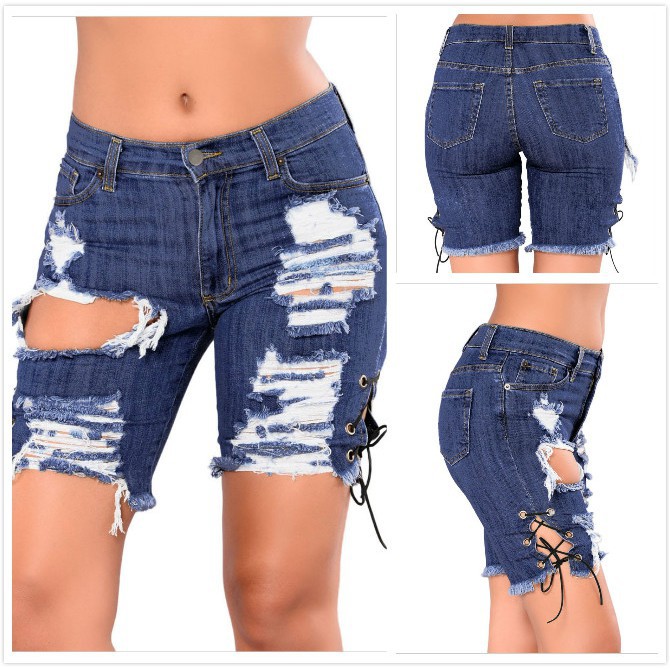 high waisted button up shorts