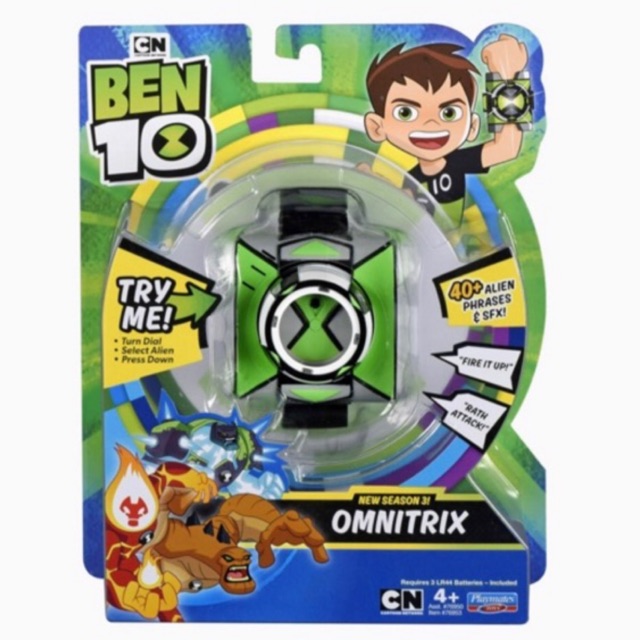 ben 10 season 4 omnitrix toy